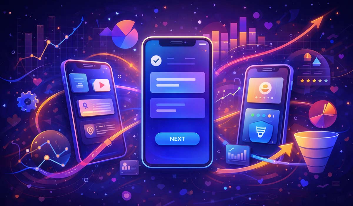 Refining your mobile on boarding experience using visual analytics