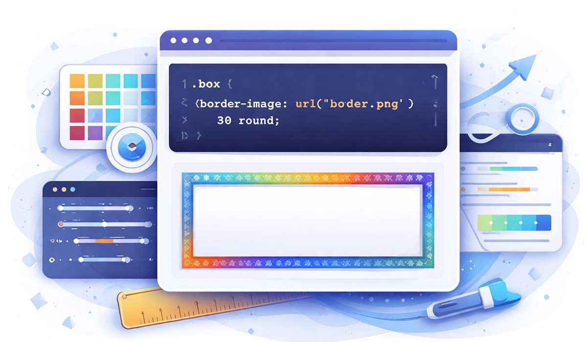 The complex but awesome CSS border-image property for web design
